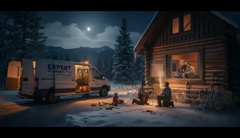 Expert Plumbing Pro - emergency-frozen-pipe-repair-for-a-trout-creek-family-in-woodland-park