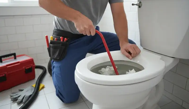 Expert Plumbing Pro - clogged-toilet-repair