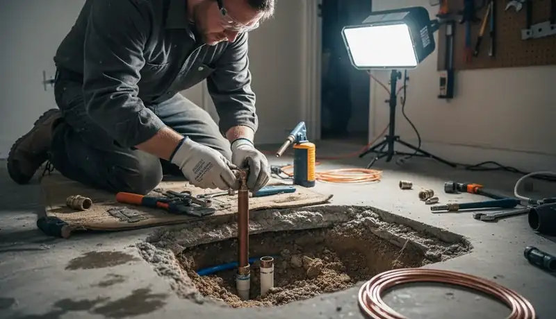 Expert Plumbing Pro - slab-leak-repair