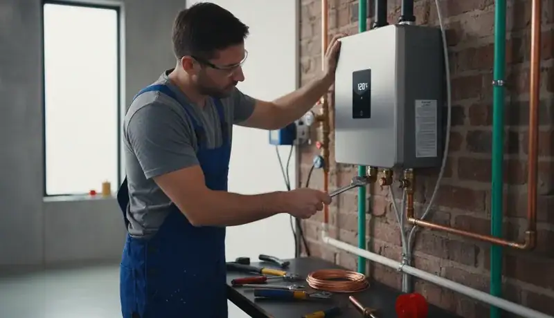 Expert Plumbing Pro - tankless-water-heater-installation